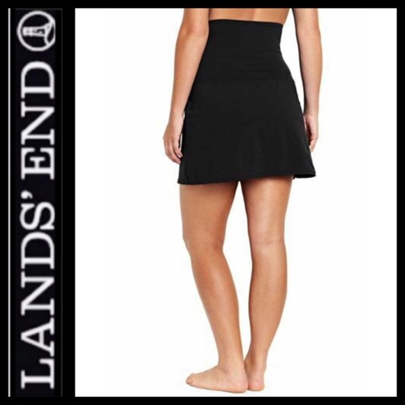 NWOT Lands’ End High Waist Tummy Control Skirt - Picture 3 of 13